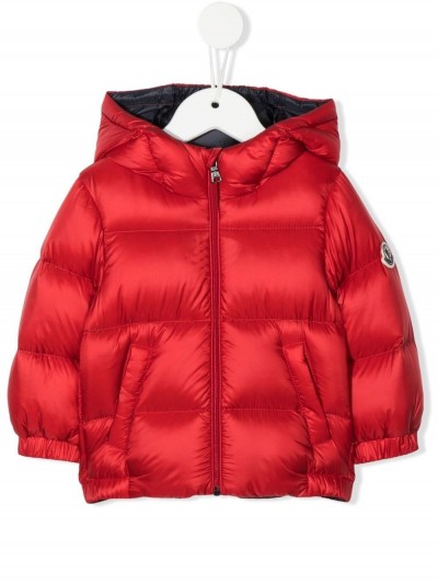 Moncler kids Red quilt