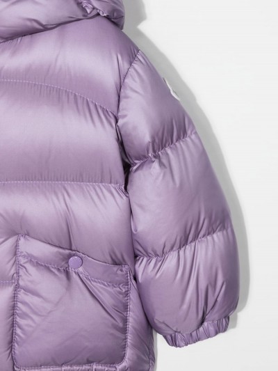 Moncler kids Padded coat with hood