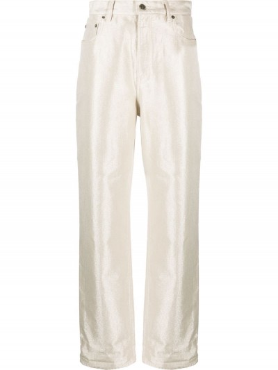 Golden Goose Deluxe Brand Pantalomi bianchi