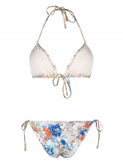 Zimmermann Set bikini Clover a fiori