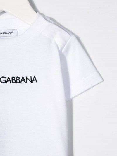 Dolce & Gabbana Kids T-shirt con ricamo