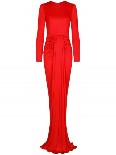 Dolce & Gabbana Long dress with drape