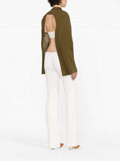 Alessandro Vigilante Double-breasted blazer with cut-out detail