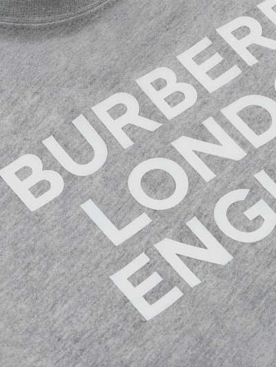 Burberry kids T-shirt con stampa